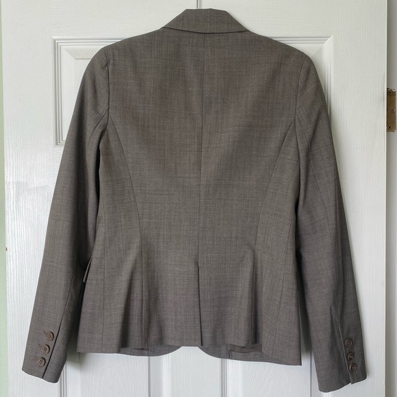 Theory Gray Wool Blend Lynnia Blazer - Picture 7 of 11